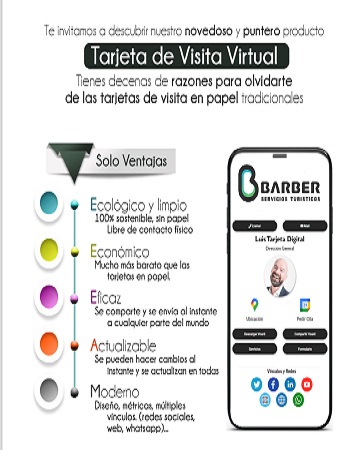 Tarjetas de Visita Virtuales